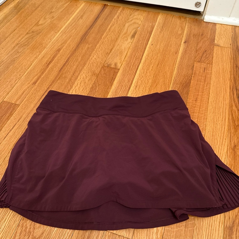 lululemon athletica Maroon Athletic Skirt
